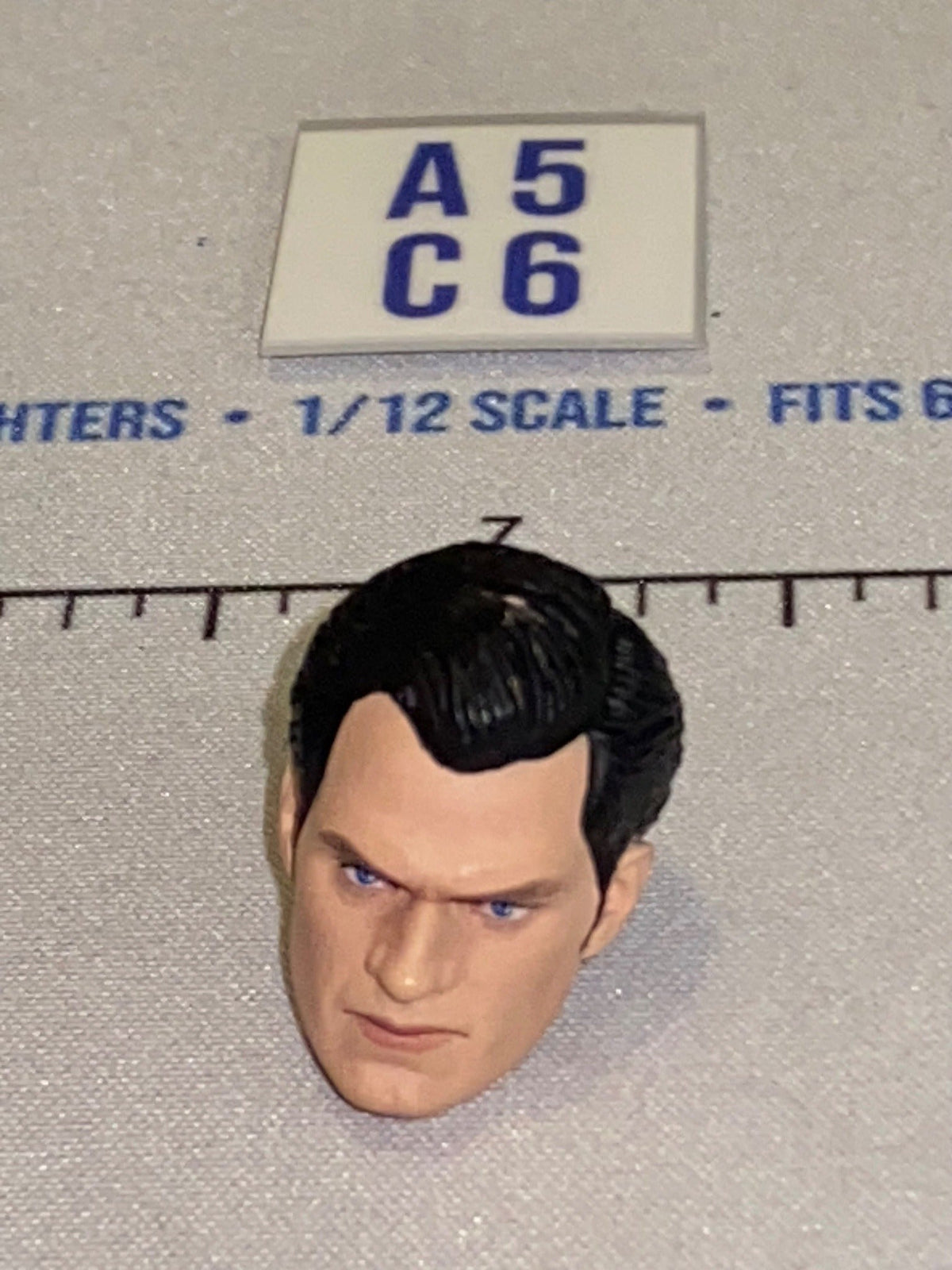 1/12 Scale Superman Male Head Sculpt - DC Comics
