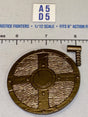 1/12 Scale Medieval Round Shield - Four Horsemen - Mythic Legions - Bronze