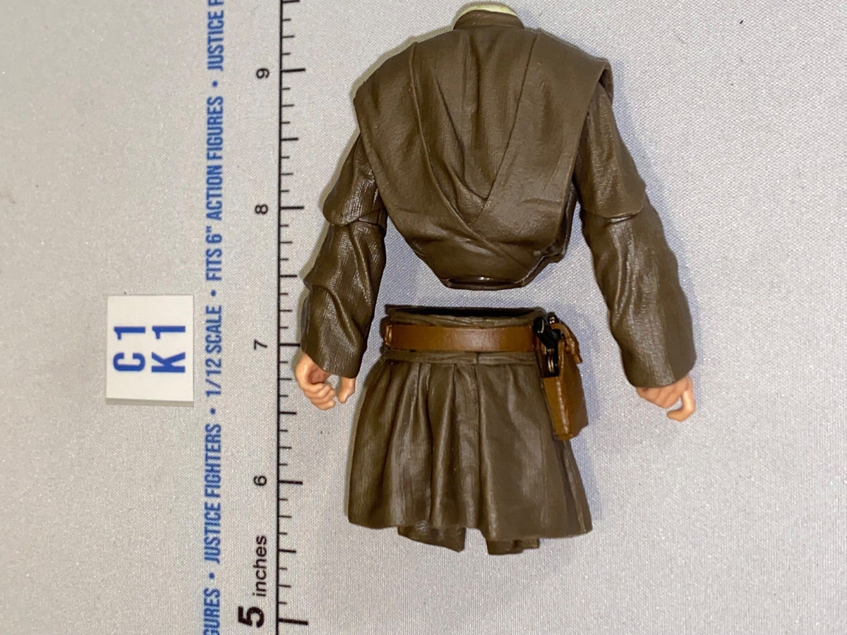 1/12 Scale Star Wars Robe Torso Figure Part - Headless - Star Wars Black Series