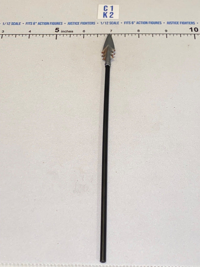 1/12 Scale Four Horsemen - Mythic Legions Medieval Fantasy Spear with Barbed Head