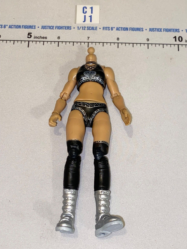 1/12 Scale Modern Era Female Action Figure Body - Headless - Mattel WWE