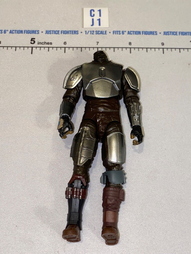 1/12 Scale Sci-Fi Mandalorian Action Figure Body - No Head - Star Wars Black Series