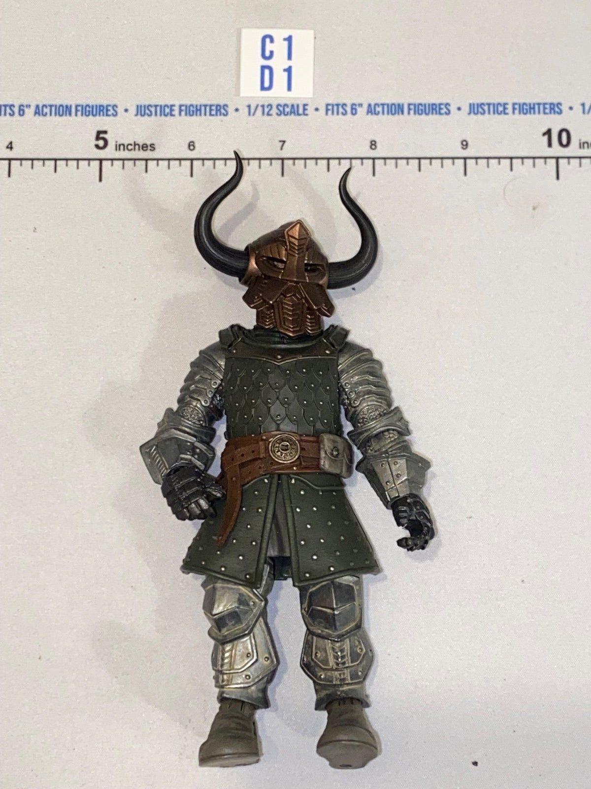 1/12 Scale Fantasy Dwarf Warrior Action Figure - Four Horsemen - Mythic Legions