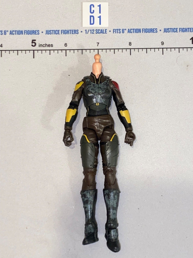1/12 Scale Modern Era Action Figure Body - No Head - GI Joe Classified