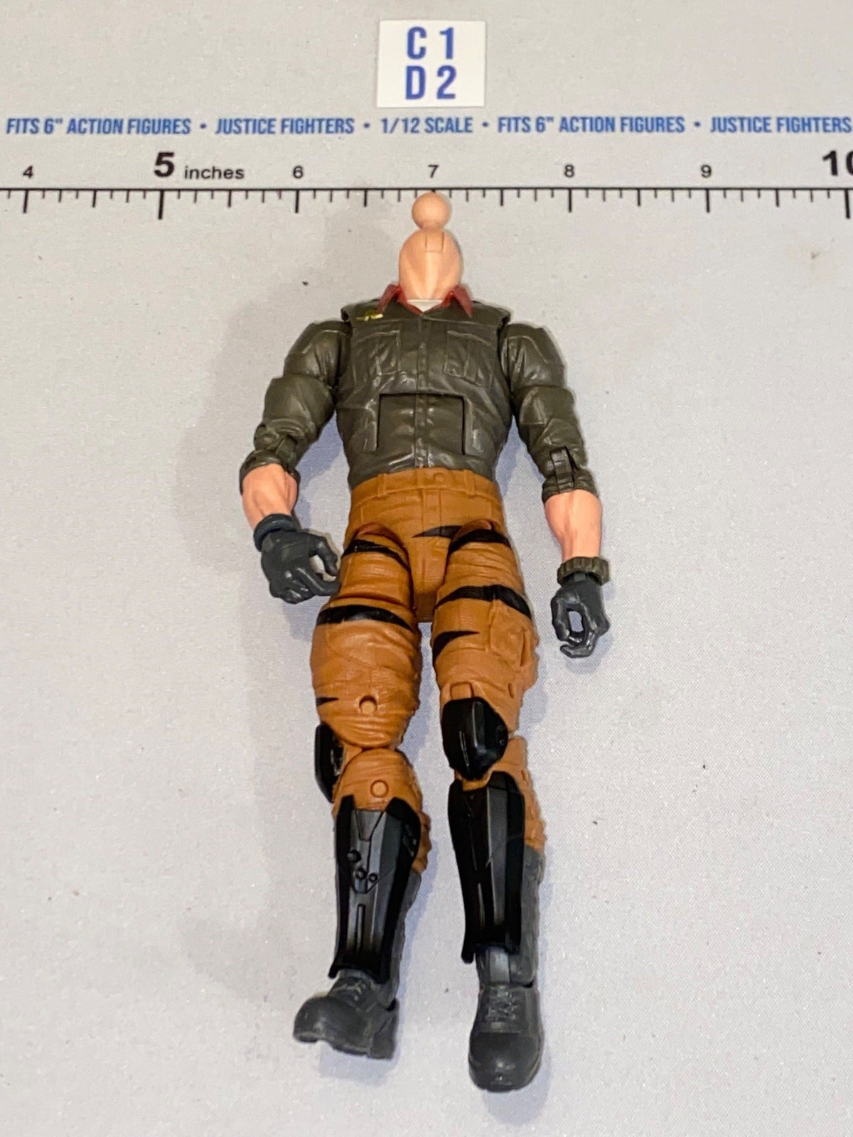 1/12 Scale GI Joe Classified Modern Era Military Action Figure Body with Tactical Uniform