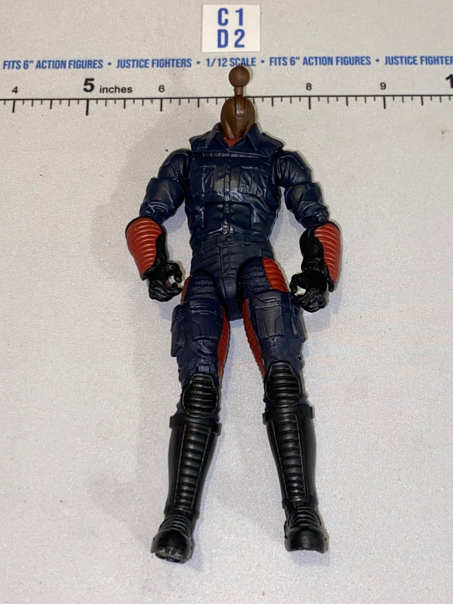 1/12 Scale Modern Era Cobra Action Figure Body - No Head - GI Joe Classified