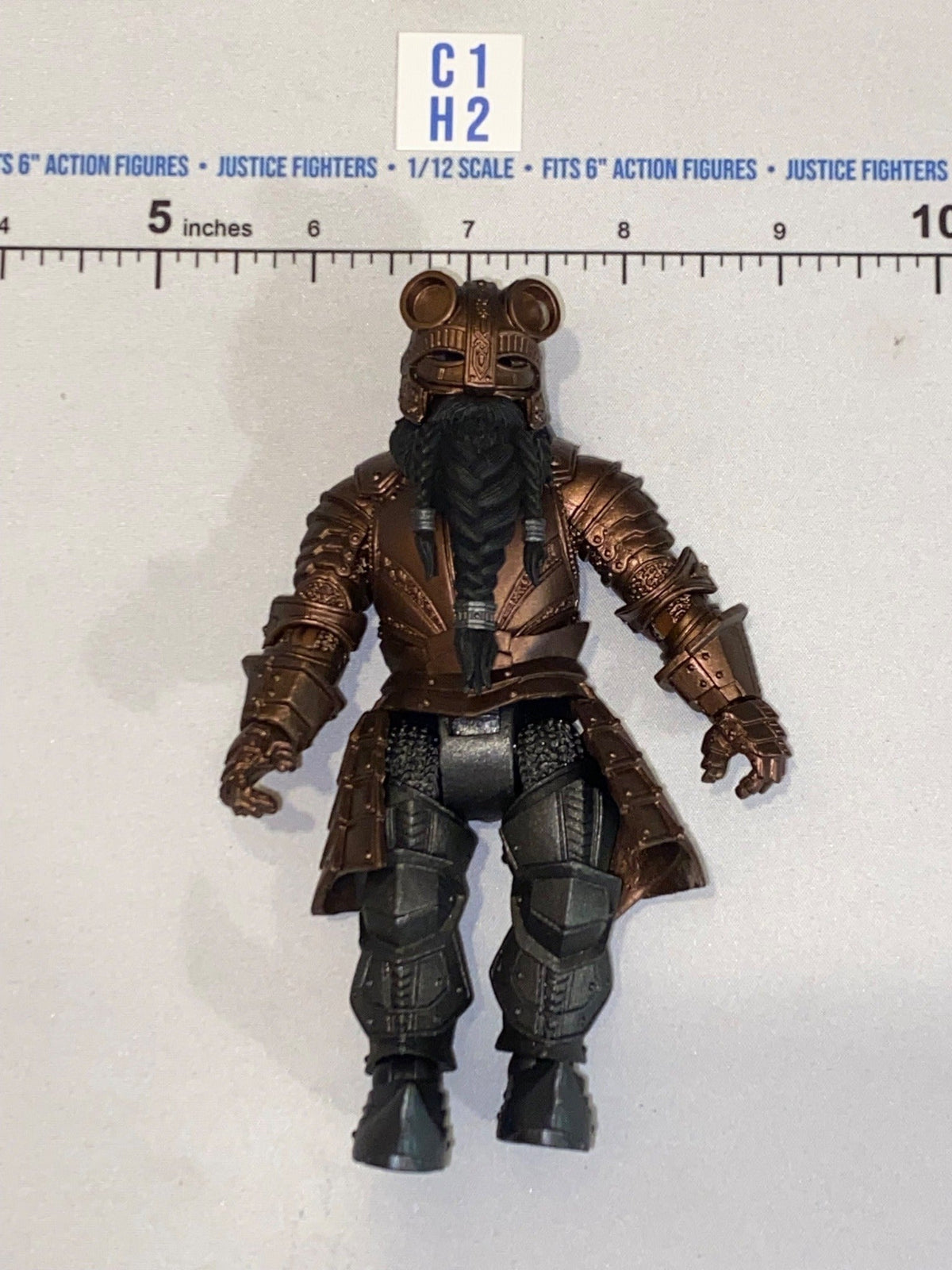 1/12 Scale Fantasy Dwarf Warrior Action Figure - Four Horsemen - Mythic Legions