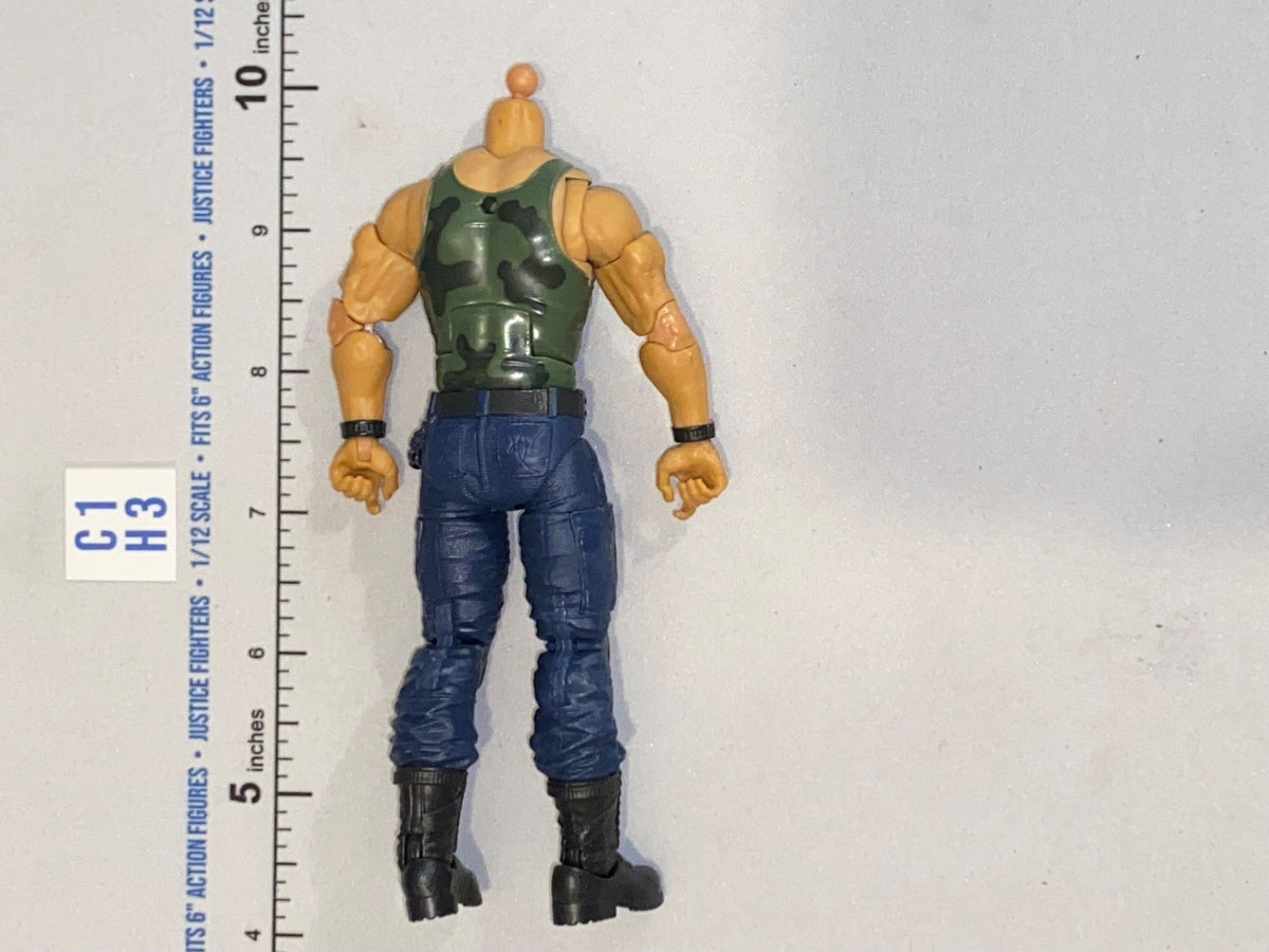 1/12 Scale Modern Era Biker Figure Body - No Head - GI Joe Classified