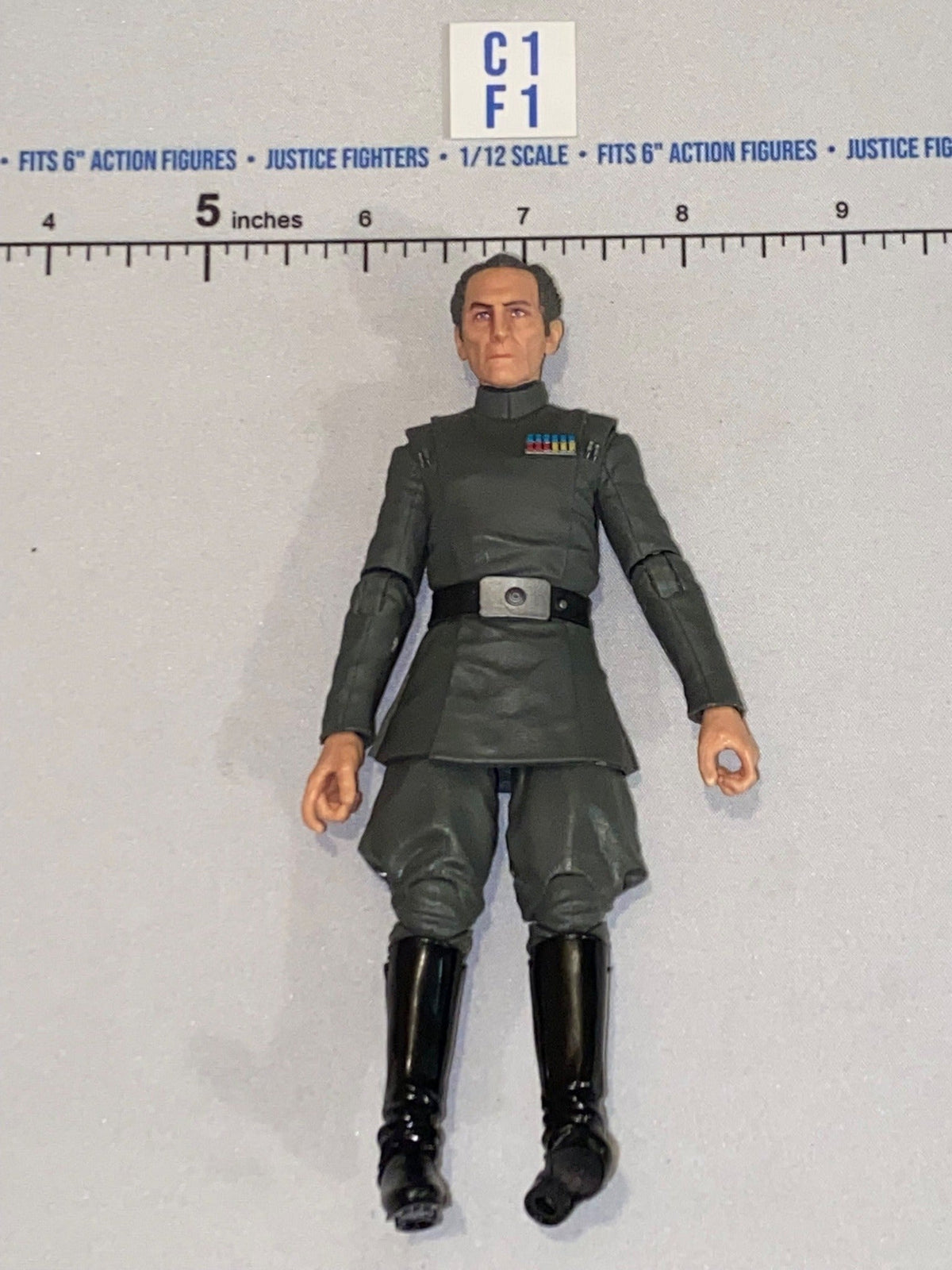 1/12 Scale Star Wars Imperial Officer Tarkin Action Figure - Star Wars Black Series
