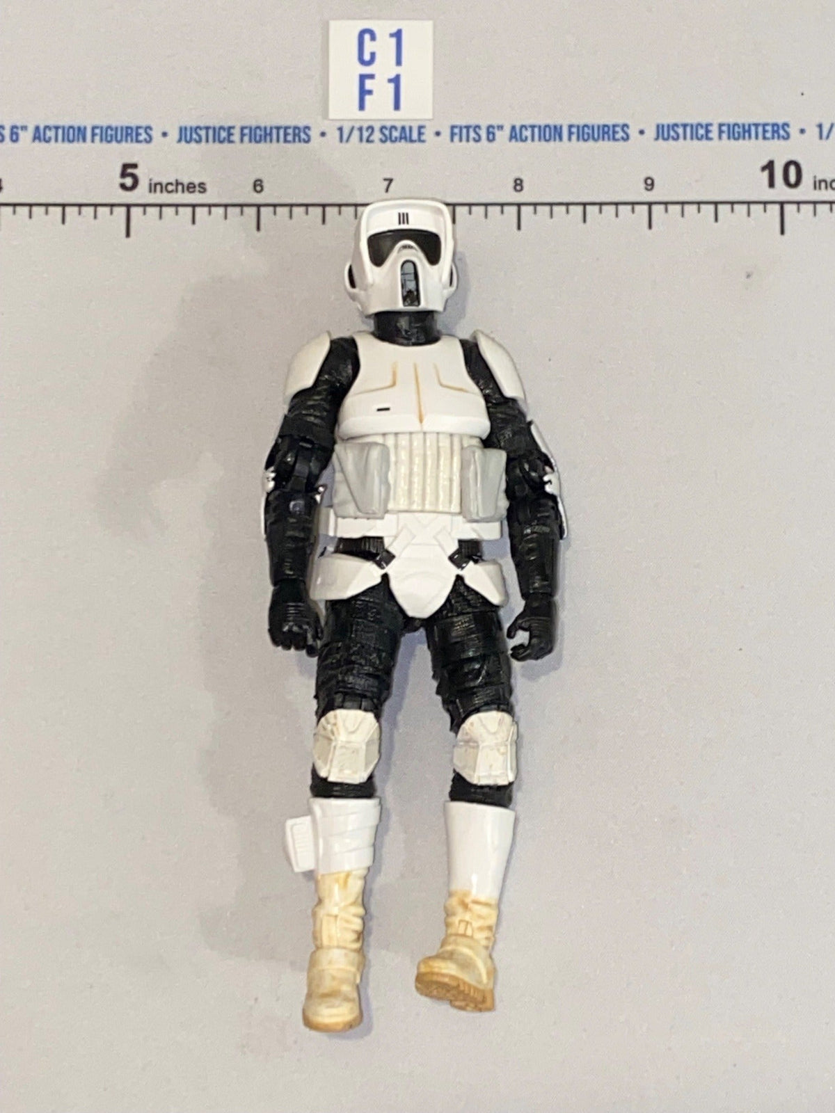 1/12 Scale Star Wars Biker Scout Trooper Action Figure - Star Wars Black Series