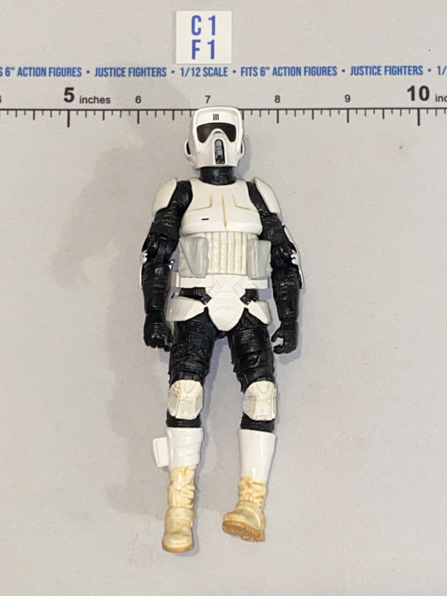 1/12 Scale Star Wars Biker Scout Trooper Action Figure - Star Wars Black Series