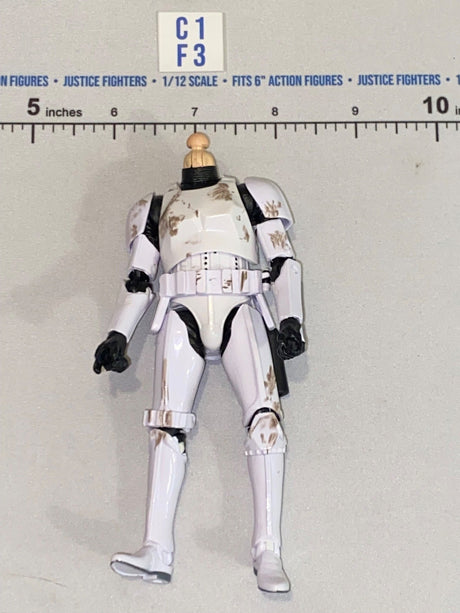 1/12 Scale Star Wars Stormtrooper Figure Body - Star Wars Black Series