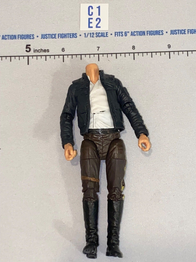 1/12 Scale Han Solo Male Figure Body - Star Wars Black Series
