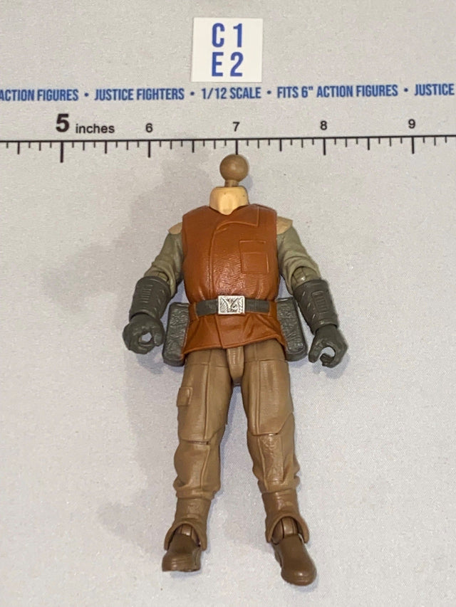 1/12 Scale Short Sci-Fi Figure Body - Star Wars Black Series