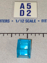 1/12 Scale Science Fiction Cube Artifact - Translucent Blue