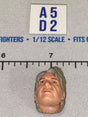 1/12 Scale Male Head Sculpt with Gray Hair - Star Wars Black Series