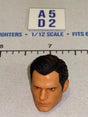 1/12 Scale Superman Male Head Sculpt - DC Comics - Stern Expression