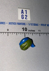1/12 Scale Leonardo Teenage Mutant Ninja Turtles Male Head Sculpt - Neca