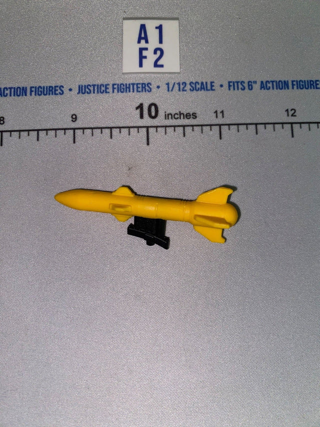 1/12 Scale Modern Era Missile with Pylon Mount - GI Joe Classified - Yellow