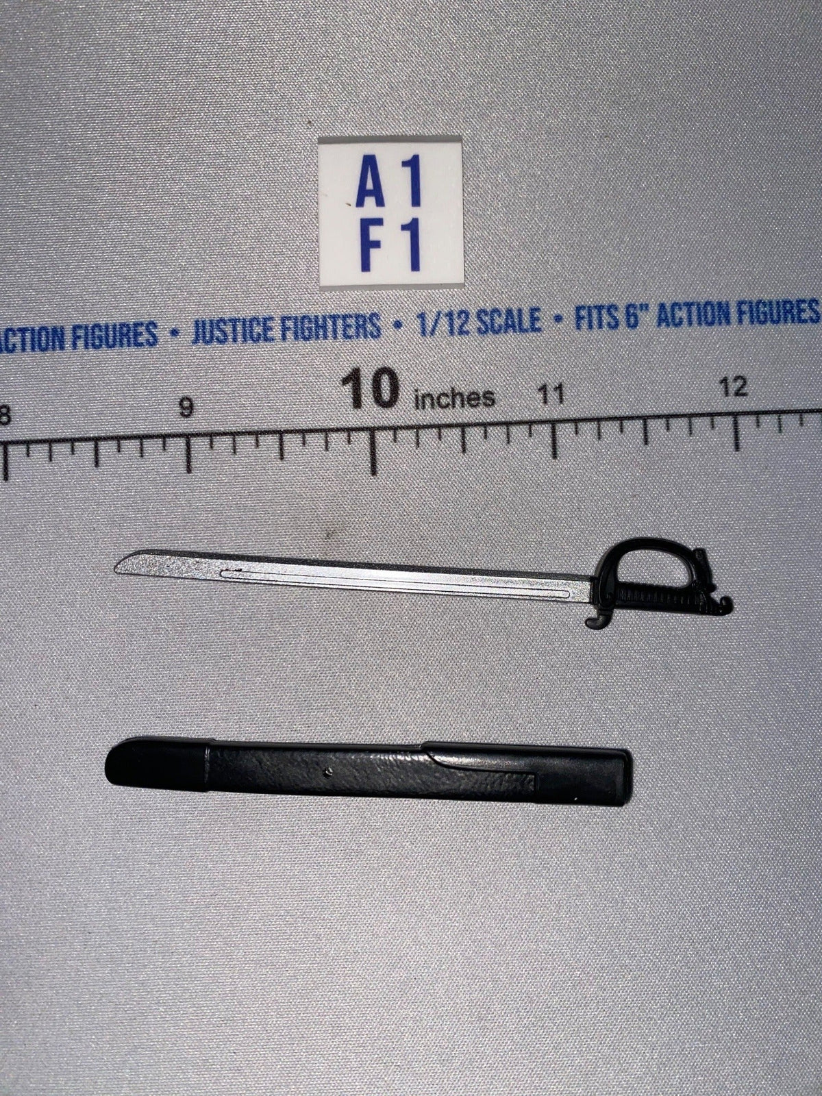 1/12 Scale Napoleonic Era Cavalry Saber Sword with Scabbard - GI Joe Classified