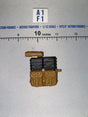 1/12 Scale GI Joe Classified Modern Era Tan and Black Tactical Backpack