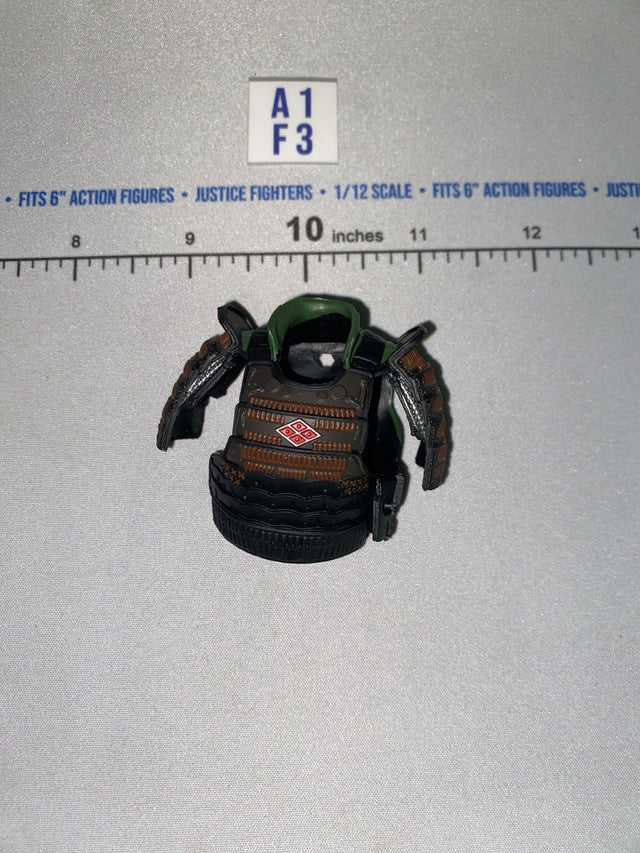 1/12 Scale Feudal Japanese Samurai Chest Armor Do - GI Joe Classified