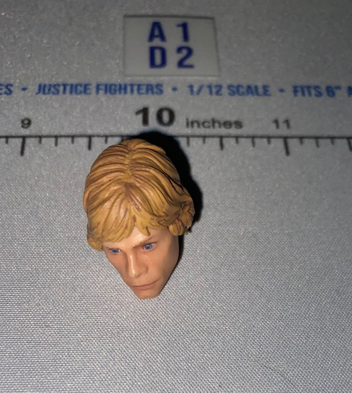 1/12 Scale Star Wars Luke Skywalker Head Sculpt - Star Wars Black Series
