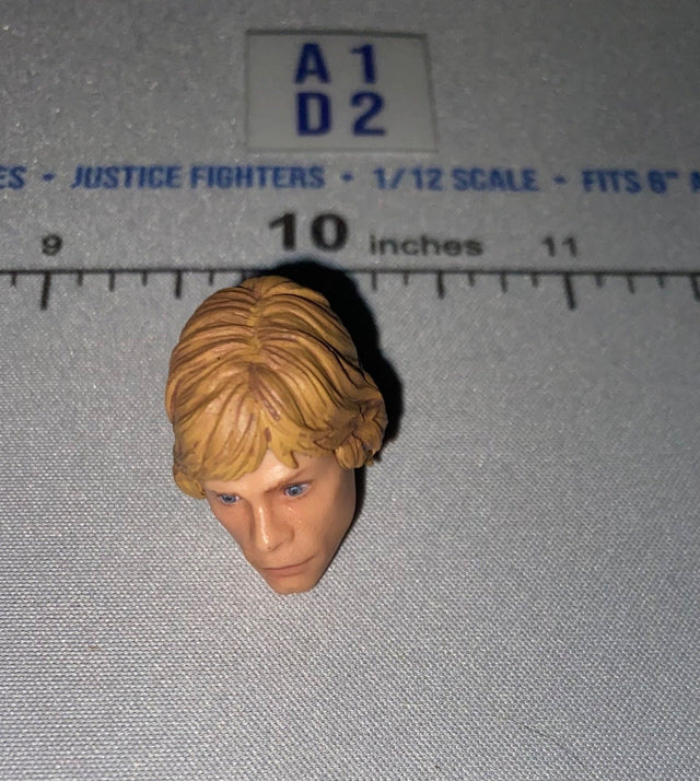 1/12 Scale Star Wars Luke Skywalker Head Sculpt - Star Wars Black Series
