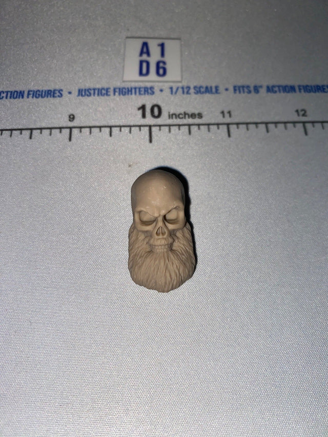 1/12 Scale Bearded Skull Head Sculpt - Four Horsemen - Mythic Legions