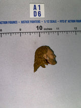 1/12 Scale Male Head Sculpt with Long Braided Hair and Beard - Mattel WWE