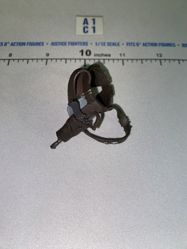 1/12 Scale Blaster Pistol and Gun Belt Holster - Star Wars Black Series