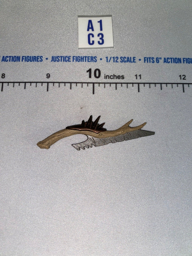 1/12 Scale Fantasy Goblin Serrated Hunting Knife - Four Horsemen - Mythic Legions