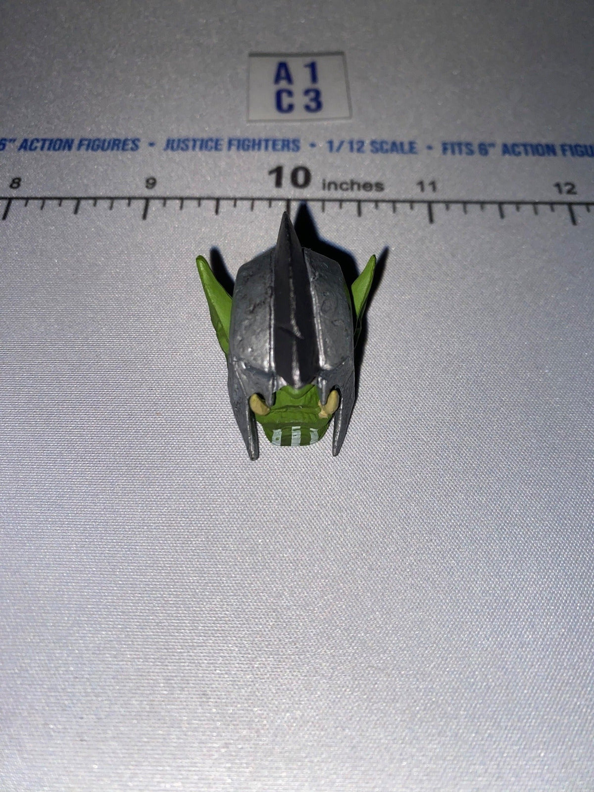 1/12 Scale Four Horsemen - Mythic Legions Fantasy Goblin Head Sculpt with Helmet and Tusks