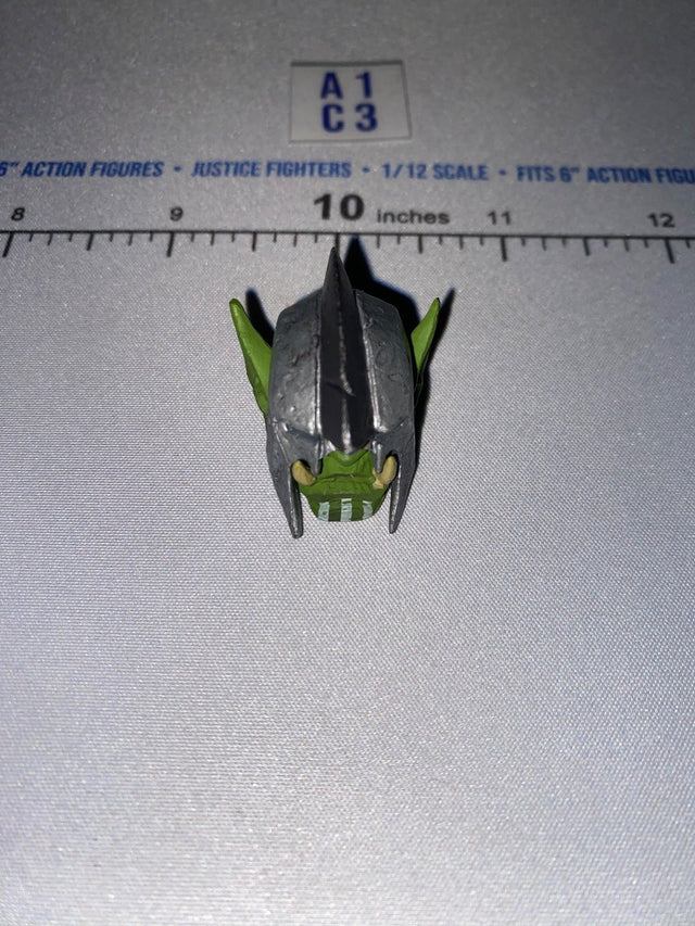 1/12 Scale Four Horsemen - Mythic Legions Fantasy Goblin Head Sculpt with Helmet and Tusks