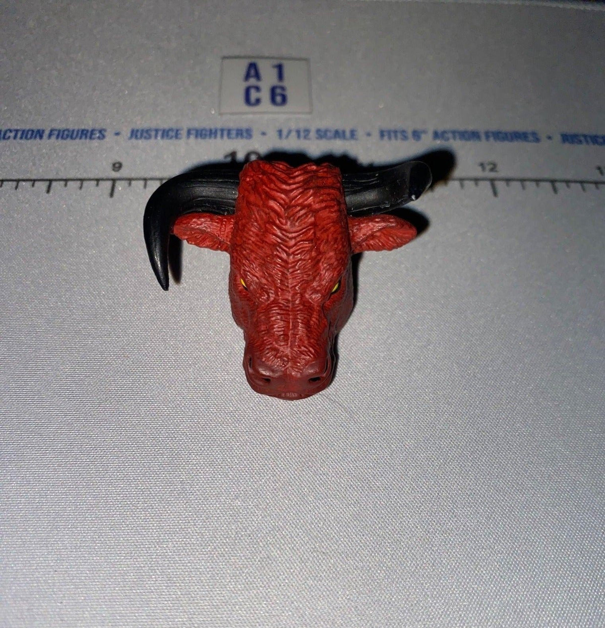 1/12 Scale Fantasy Bull Head Sculpt with Horns - Four Horsemen - Mythic Legions