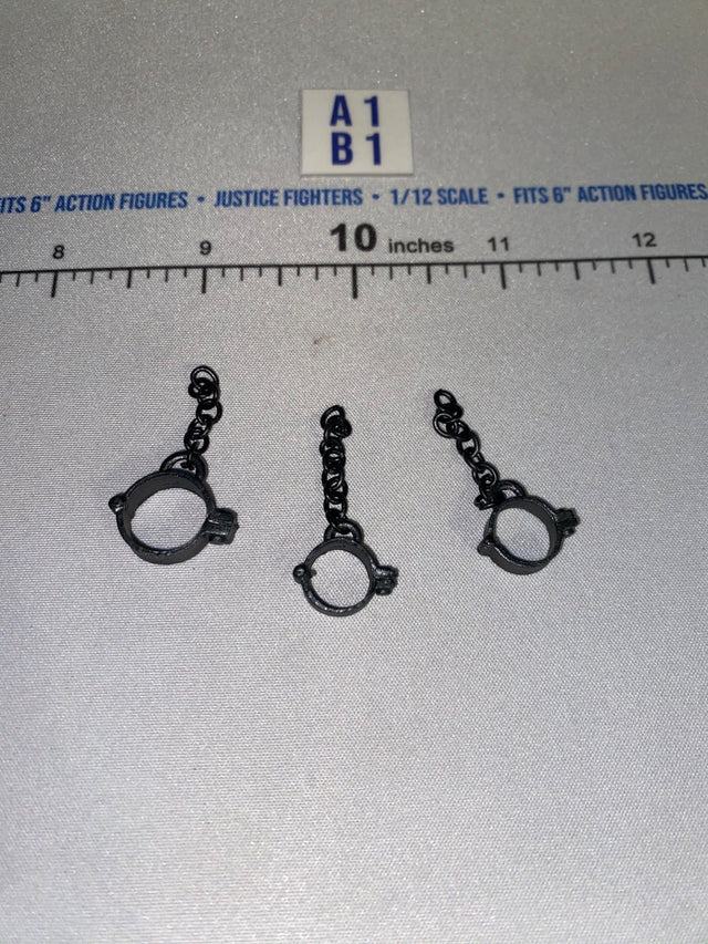 1/12 Scale Fantasy Handcuffs shackle Set