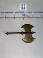 1/12 Scale Medieval Fantasy Double-Headed Battle Axe - Four Horsemen - Mythic Legions