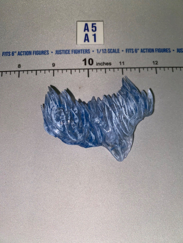1/12 Scale Fantasy Ice Blue Fire Effect Piece