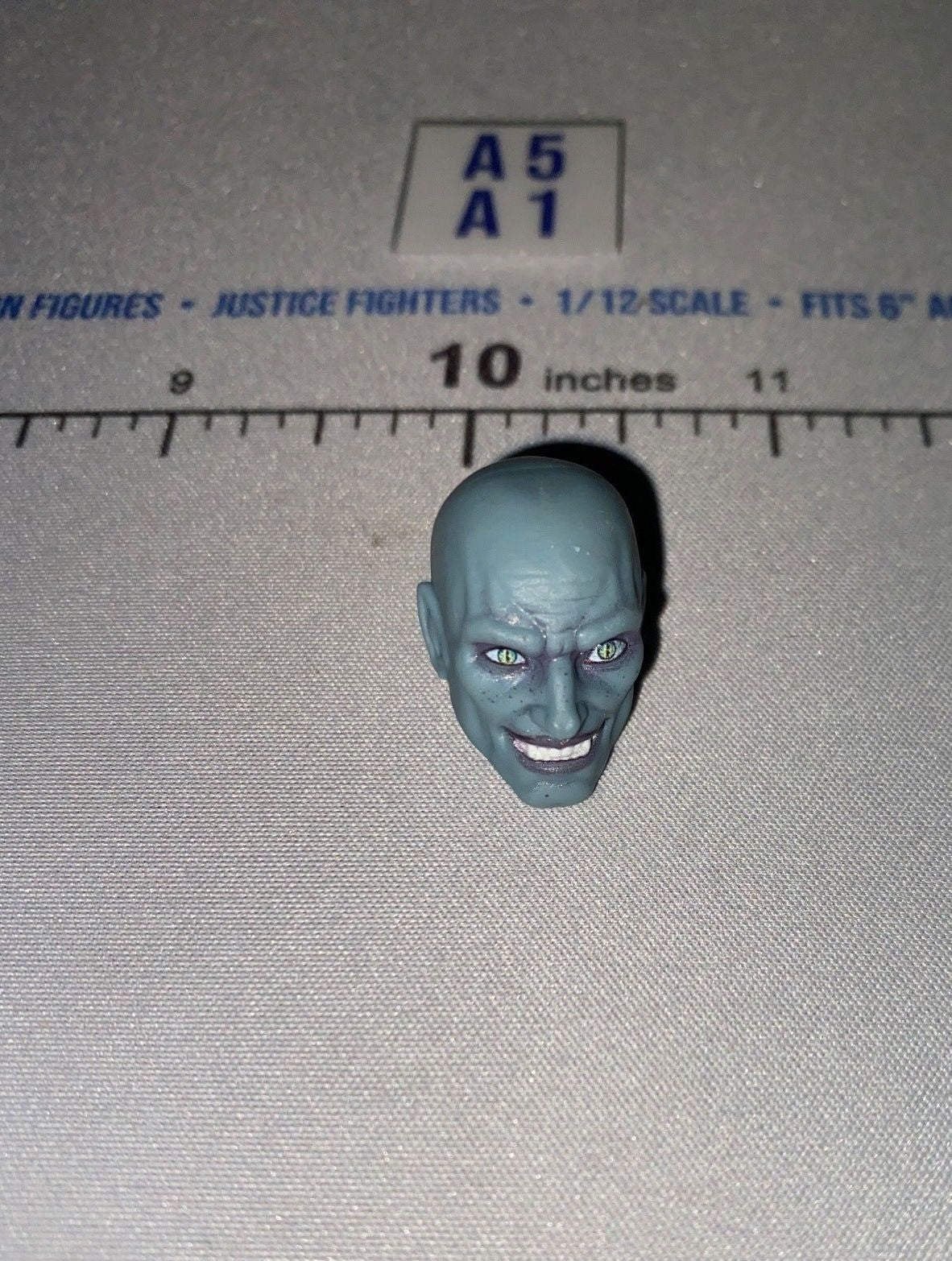 1/12 Scale Horror Villain Male Head Sculpt