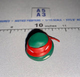 1/12 Scale Raphael Teenage Mutant Ninja Turtles Male Head Sculpt - Neca