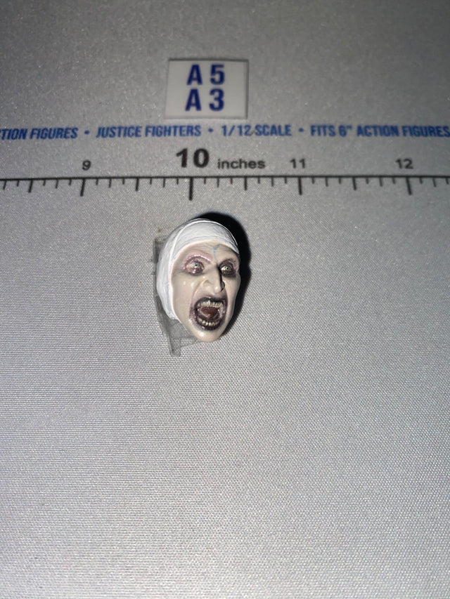 1/12 Scale Horror Demonic Nun Head Sculpt