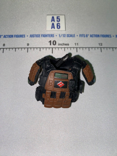 1/12 Scale Modern Era Tactical Chest Rig Body Armor - Resident Evil