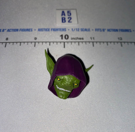 1/12 Scale Fantasy Green Goblin Head Sculpt - Four Horsemen - Mythic Legions