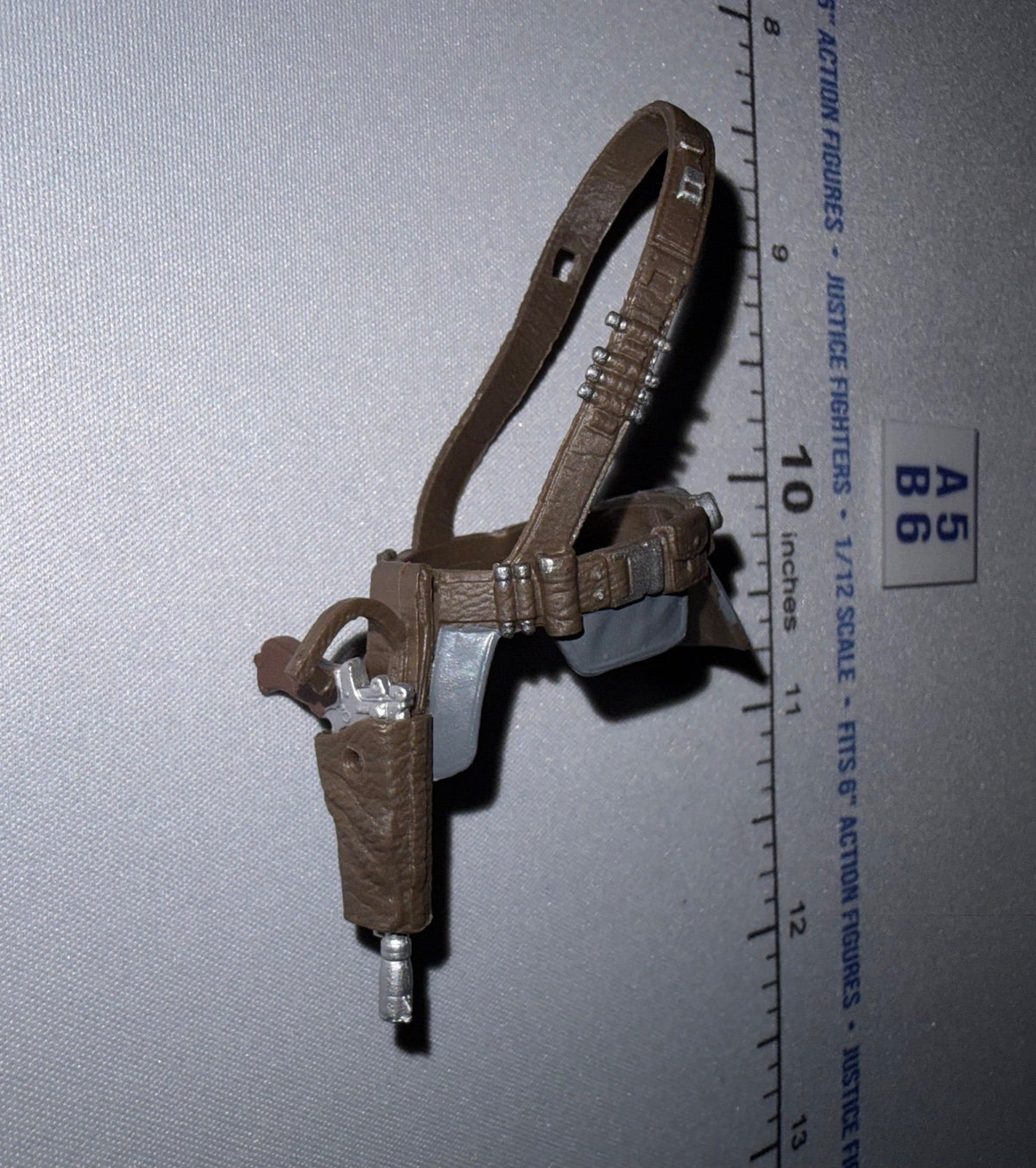 1/12 Scale Blaster Pistol and Holster Rig - Star Wars Black Series