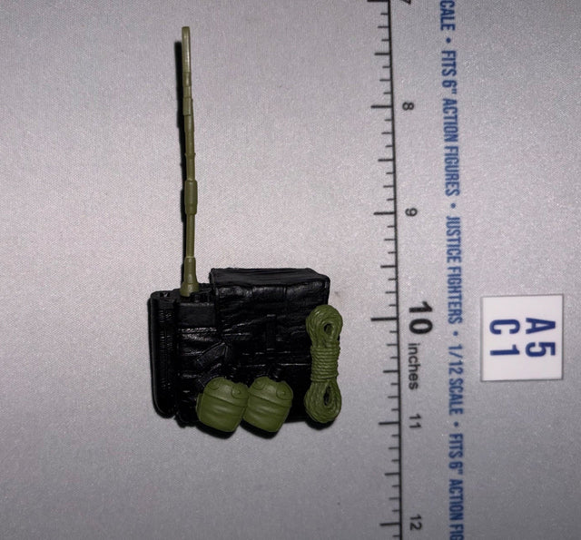 1/12 Scale Modern Era Radio Backpack - GI Joe Classified