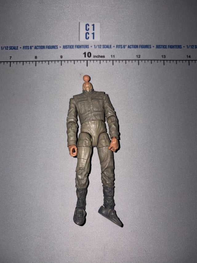 1/12 Scale Bespin Luke Figure Body - Star Wars Black Series
