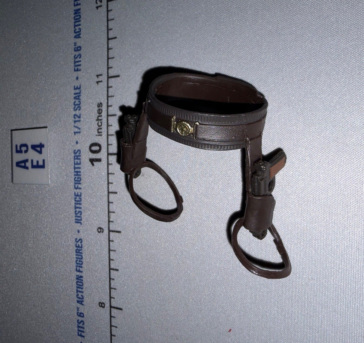 1/12 Scale Blaster Pistol Belt with Holsters - Star Wars Black Series