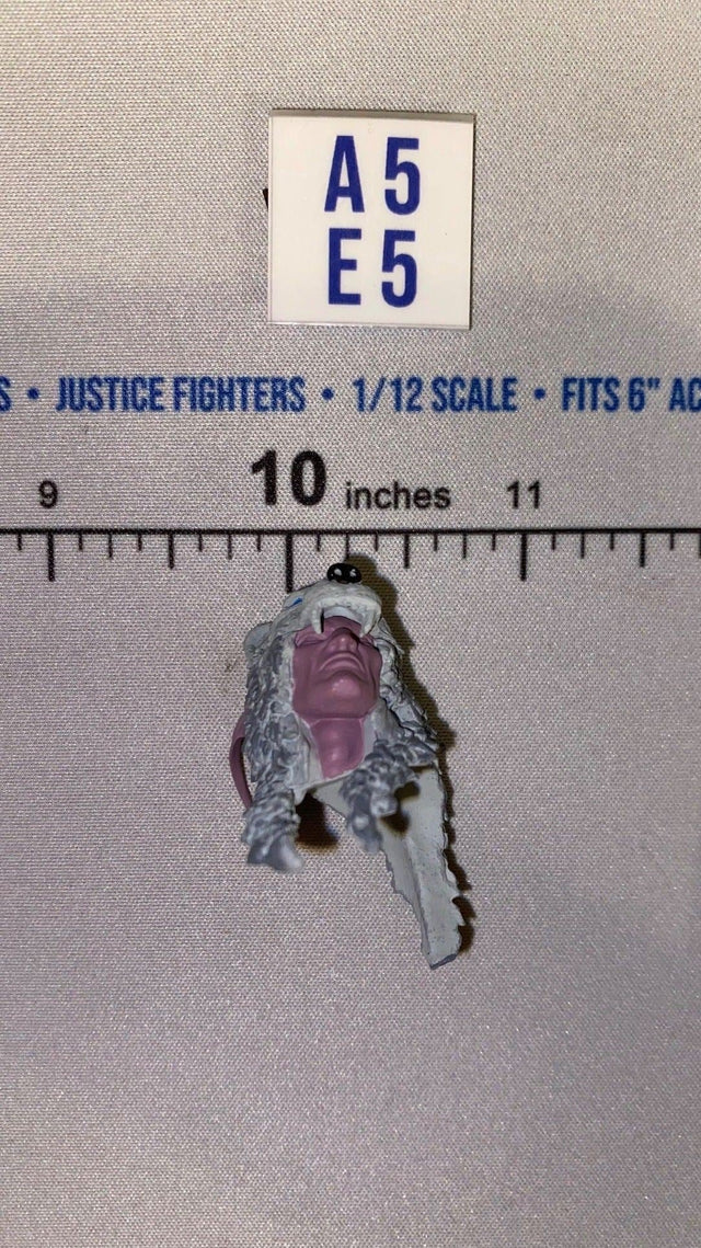 1/12 Scale Western Native Head Sculpt with Wolf Head - GI Joe Classified