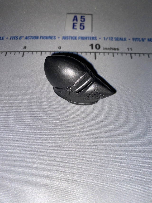 1/12 Scale Medieval Knight Closed Visor Helmet - Four Horsemen - Mythic Legions
