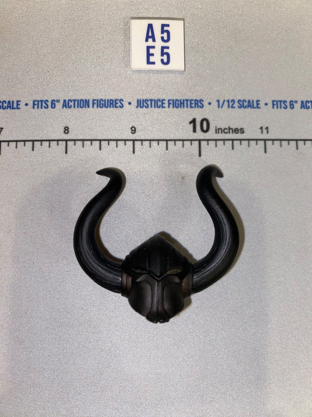 1/12 Scale Four Horsemen - Mythic Legions Fantasy Warrior Helmet Head Sculpt with Horns